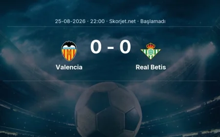 Valencia - Real Betis maçı ne zaman, saat kaçta? | La Liga