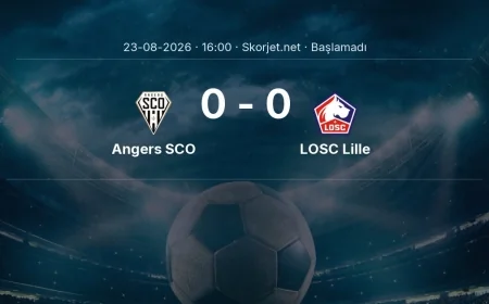 Angers SCO - LOSC Lille muhtemel ilk 11'ler | Ligue 1