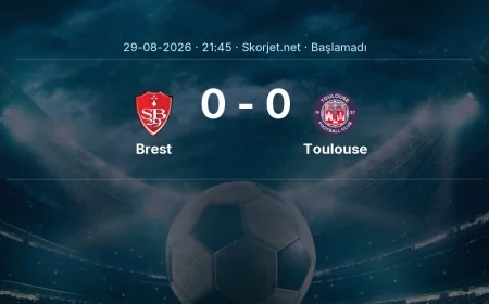 Brest - Toulouse maçı ne zaman, saat kaçta? | Ligue 1