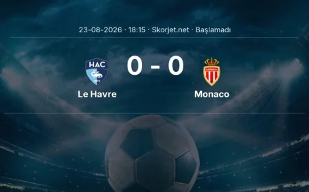 Le Havre - Monaco maçı ne zaman, saat kaçta? | Ligue 1