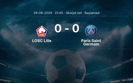 Ligue 1: LOSC Lille - Paris Saint Germain kadro ve maç öncesi