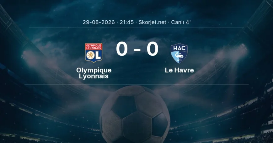 MAÇ BAŞLADI | Olympique Lyonnais - Le Havre