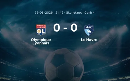 MAÇ BAŞLADI | Olympique Lyonnais - Le Havre