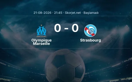Olympique Marseille - Strasbourg maçı ne zaman, saat kaçta? | Ligue 1