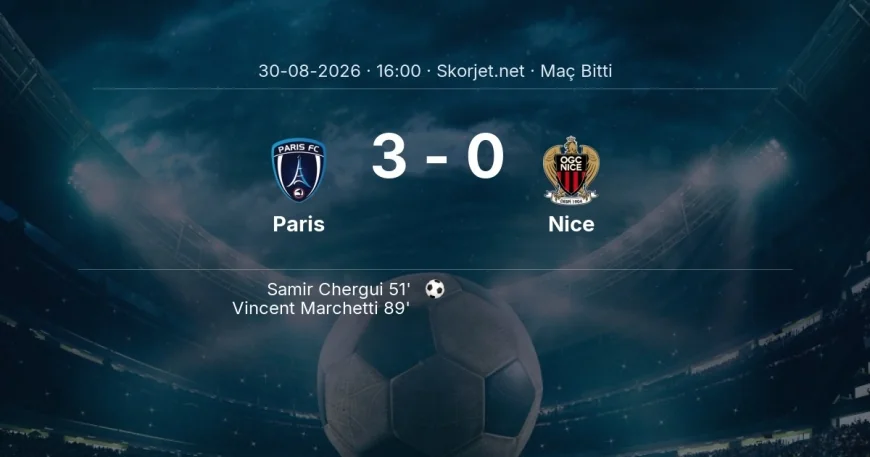 Paris 3-0 Nice - maç özeti | Ligue 1