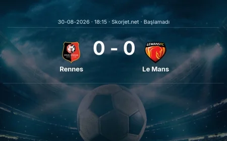 Rennes - Le Mans muhtemel ilk 11'ler | Ligue 1
