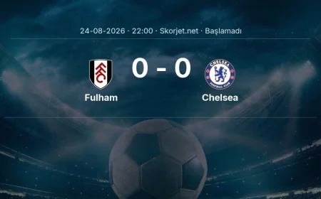 Fulham - Chelsea maçı ne zaman, saat kaçta? | Premier Lig
