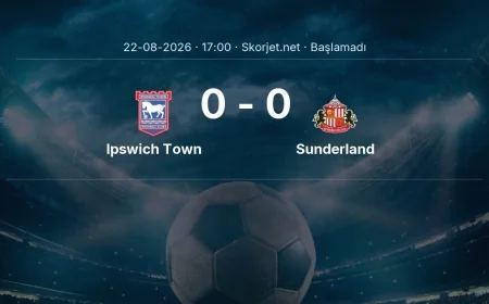 Ipswich Town - Sunderland maçı ne zaman, saat kaçta? | Premier Lig