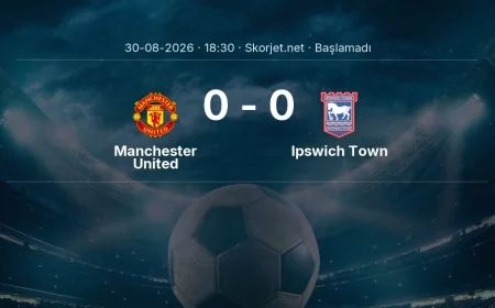 Manchester United - Ipswich Town muhtemel ilk 11'ler | Premier Lig