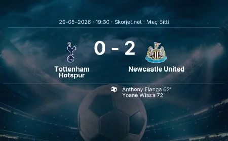 Tottenham Hotspur 0-2 Newcastle United - maç özeti | Premier Lig