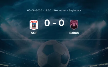 AGF - Sabah muhtemel ilk 11'ler | Şampiyonlar Ligi