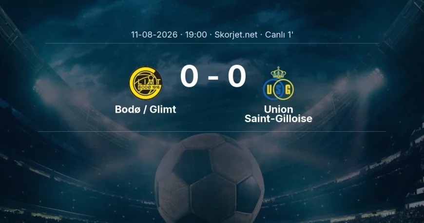 MAÇ BAŞLADI | Bodø / Glimt - Union Saint-Gilloise