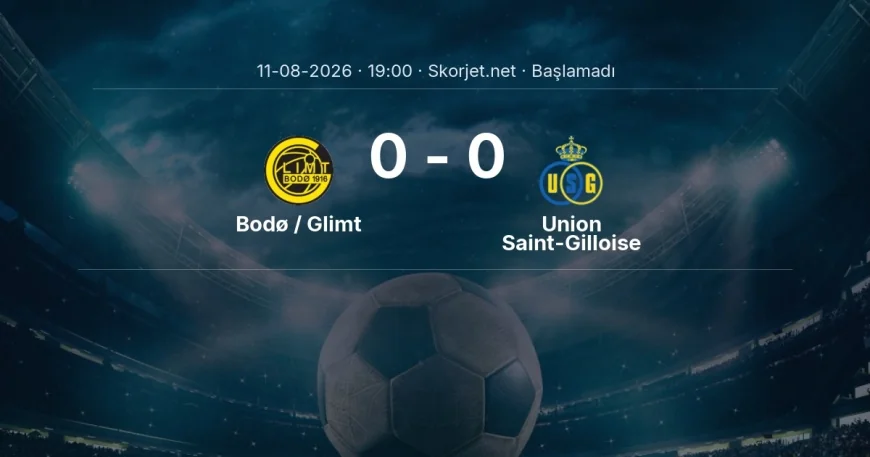 Bodø / Glimt - Union Saint-Gilloise muhtemel ilk 11'ler | Şampiyonlar Ligi