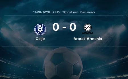 Celje - Ararat-Armenia maçı öncesi | Şampiyonlar Ligi