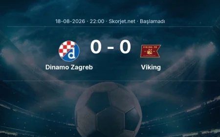 Dinamo Zagreb - Viking maçı ne zaman, saat kaçta? | Şampiyonlar Ligi