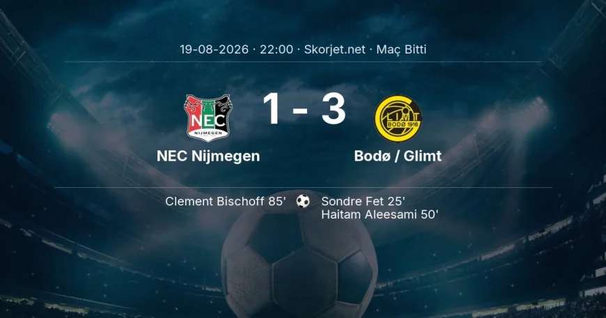 NEC Nijmegen 1-3 Bodø / Glimt - maç özeti | Şampiyonlar Ligi