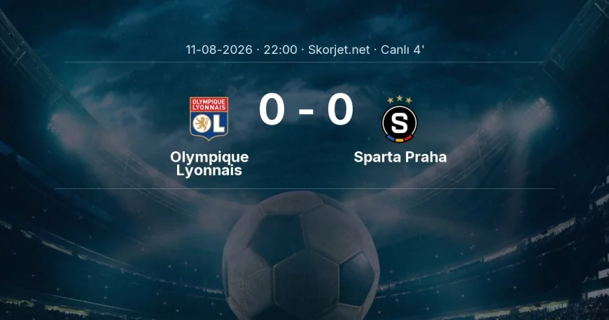 Olympique Lyonnais - Sparta Praha maçı başladı | Şampiyonlar Ligi