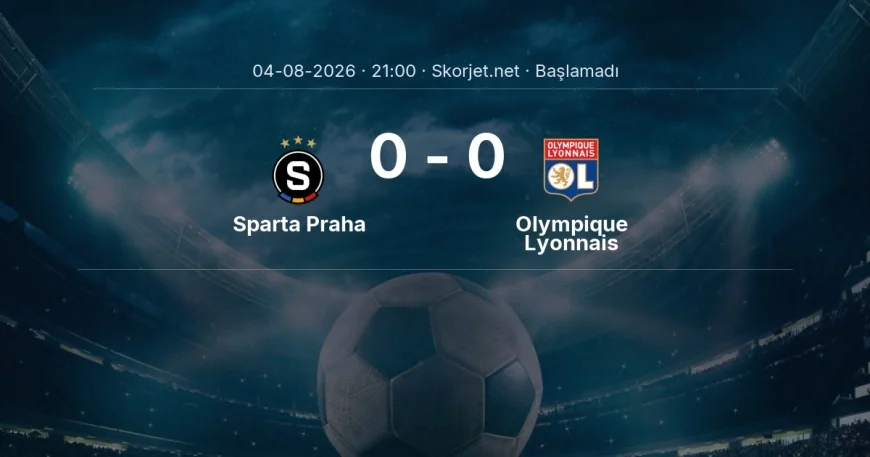 Sparta Praha - Olympique Lyonnais maçı öncesi | Şampiyonlar Ligi