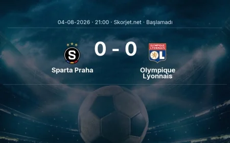 Sparta Praha - Olympique Lyonnais maçı öncesi | Şampiyonlar Ligi