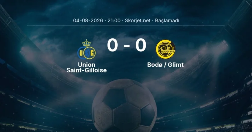 Union Saint-Gilloise - Bodø / Glimt maçı ne zaman, saat kaçta? | Şampiyonlar Ligi