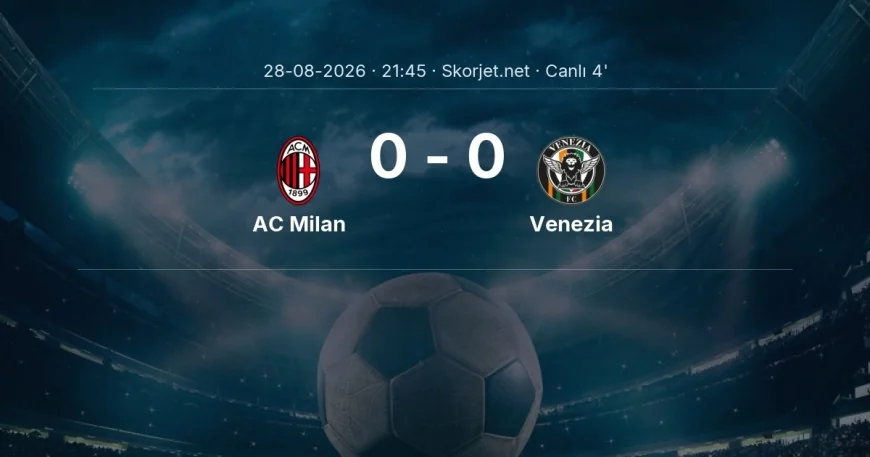 AC Milan - Venezia maçı başladı | Serie A