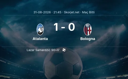 Atalanta 1-0 Bologna - maç özeti | Serie A