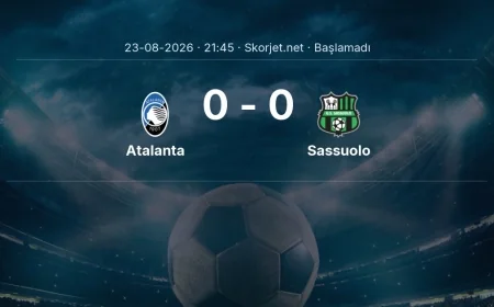 Atalanta - Sassuolo maçı ne zaman, saat kaçta? | Serie A