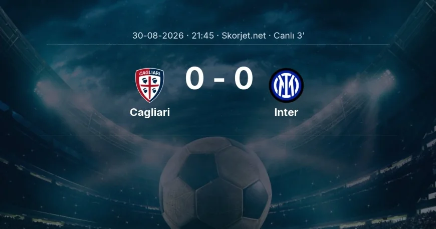 MAÇ BAŞLADI | Cagliari - Inter