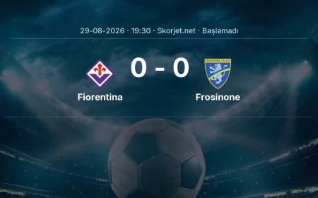 Fiorentina - Frosinone maçı ne zaman, saat kaçta? | Serie A
