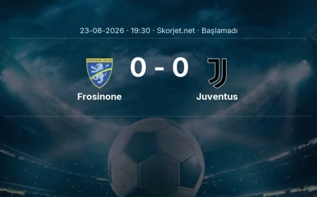 Frosinone - Juventus muhtemel ilk 11'ler | Serie A