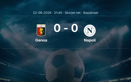 Genoa - Napoli maçı ne zaman, saat kaçta? | Serie A