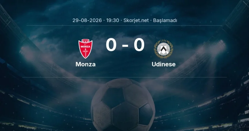 Monza - Udinese muhtemel ilk 11'ler | Serie A