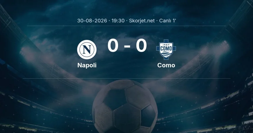 Serie A: Napoli - Como maçı başladı