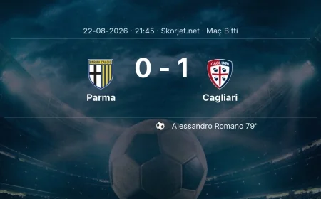 Maç sonucu: Parma 0-1 Cagliari | Serie A