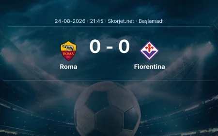Roma - Fiorentina maçı ne zaman, saat kaçta? | Serie A