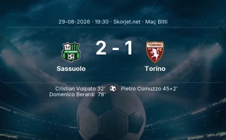 Sassuolo 2-1 Torino - maç özeti | Serie A