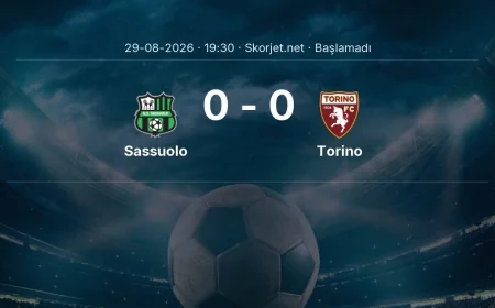 Serie A: Sassuolo - Torino kadro ve maç öncesi