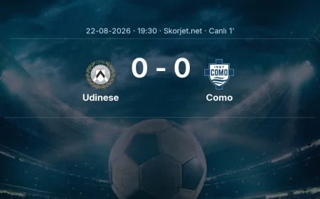 MAÇ BAŞLADI | Udinese - Como
