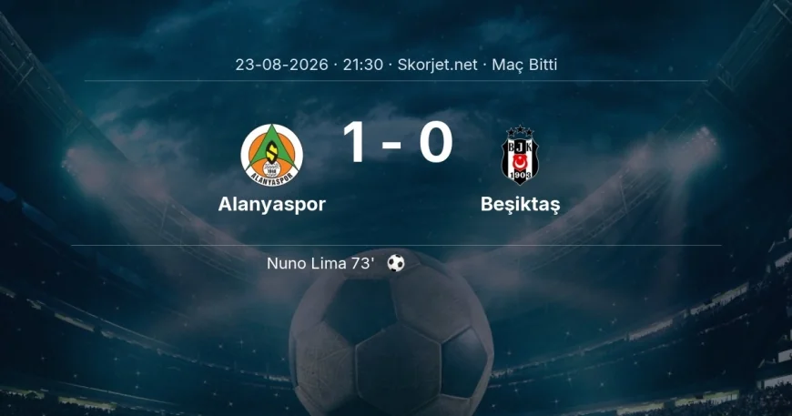 Alanyaspor 1-0 Beşiktaş - maç özeti | Süper Lig