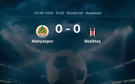 Süper Lig: Alanyaspor - Beşiktaş kadro ve maç öncesi