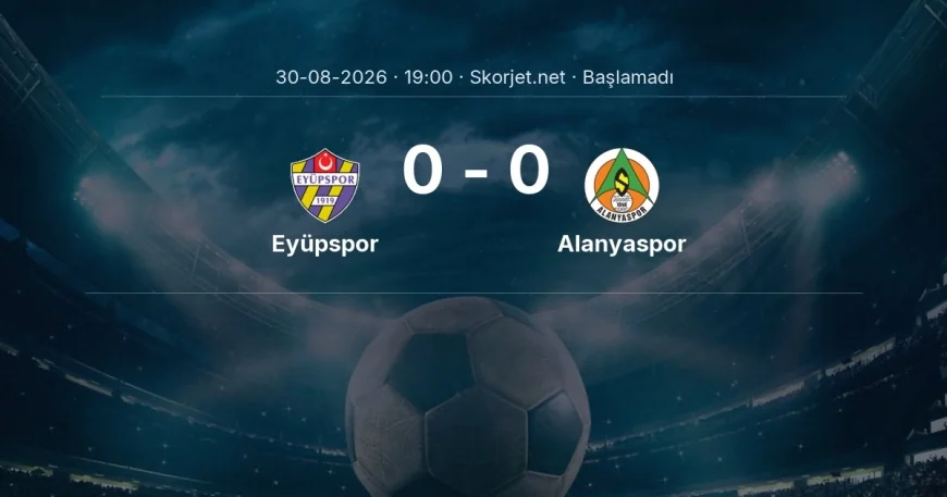 Eyüpspor - Alanyaspor maçı hangi kanalda, saat kaçta? | Süper Lig