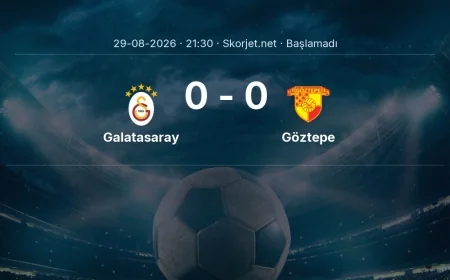 Galatasaray - Göztepe maçı öncesi | Süper Lig