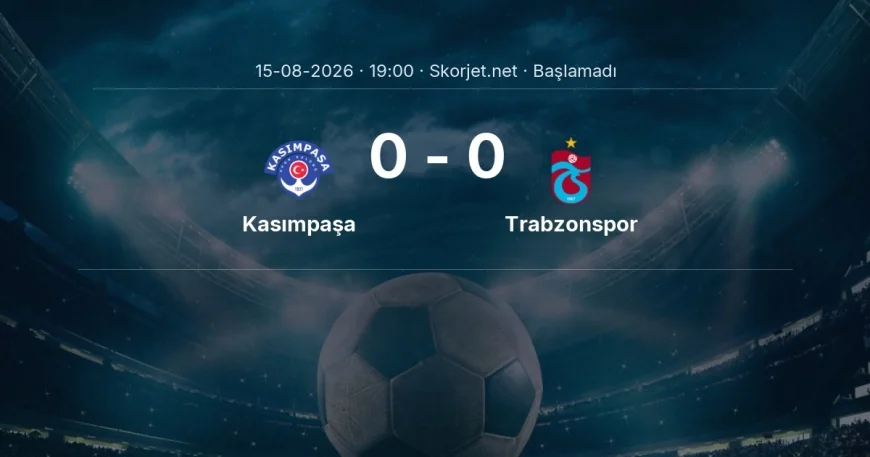 Kasımpaşa - Trabzonspor maçı hangi kanalda, saat kaçta? | Süper Lig