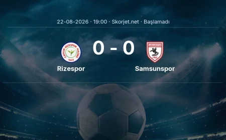 Rizespor - Samsunspor maçı hangi kanalda, saat kaçta? | Süper Lig