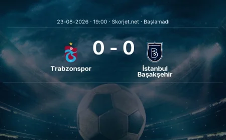 Trabzonspor - İstanbul Başakşehir maçı öncesi | Süper Lig