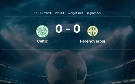 Avrupa Ligi: Celtic - Ferencvárosi kadro ve maç öncesi