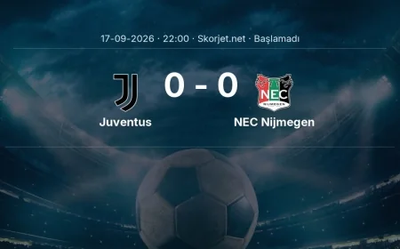 Avrupa Ligi: Juventus - NEC Nijmegen kadro ve maç öncesi