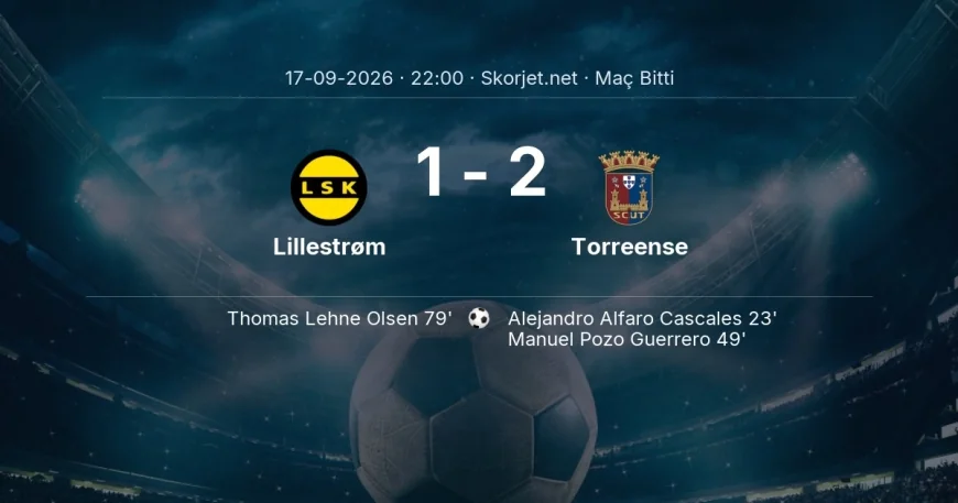Maç sonucu: Lillestrøm 1-2 Torreense | Avrupa Ligi