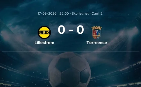 MAÇ BAŞLADI | Lillestrøm - Torreense