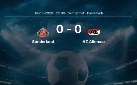 Avrupa Ligi: Sunderland - AZ Alkmaar kadro ve maç öncesi